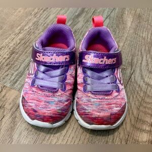 Skechers Toddler Pink and Purple Shoes
